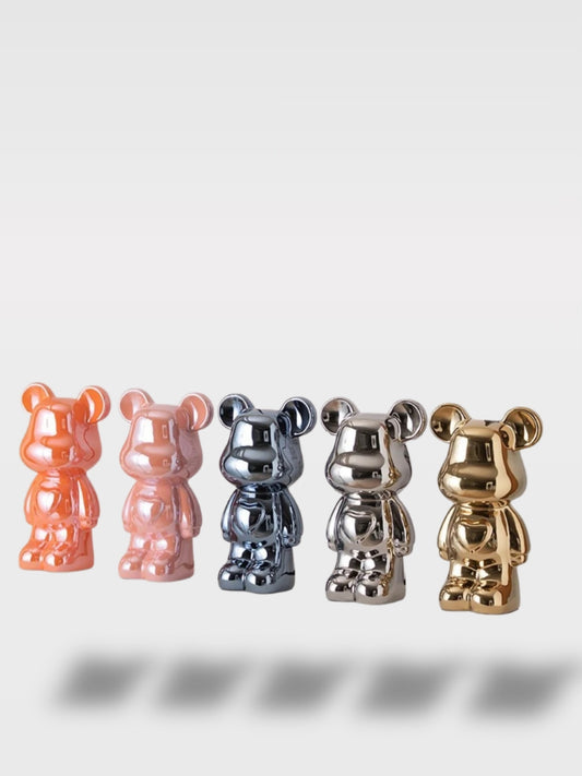 Tirelire Céramique Ours Pastel <br> Le Gardien Doux des Économies