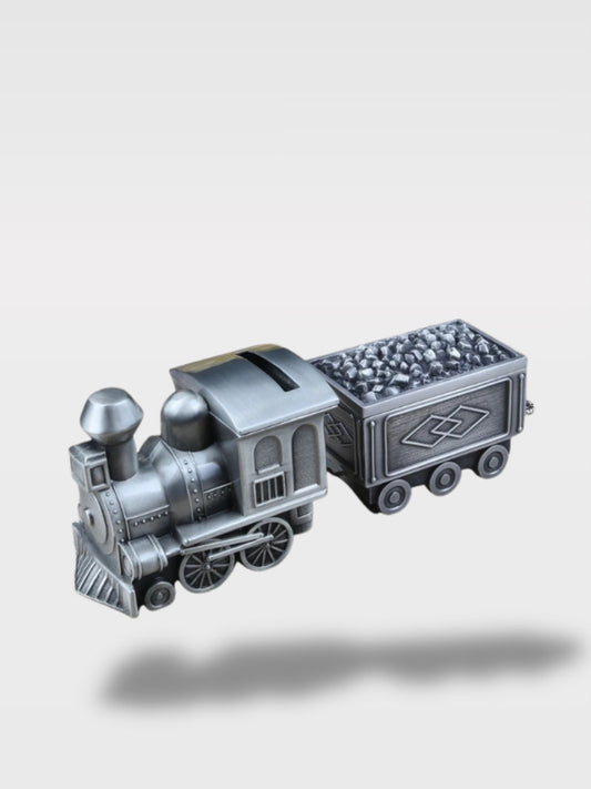Tirelire Train En Métal<br>Le Voyageur Économique