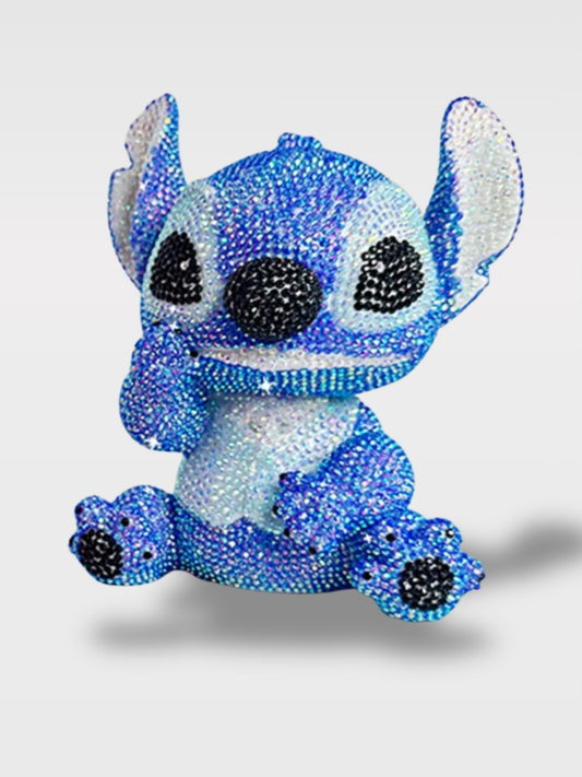 Tirelire à Décorer Souris Kawaii Bleu<br>La Petite Créative