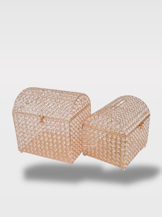 Tirelire Chic en Métal<br>Le Coffre Élégance