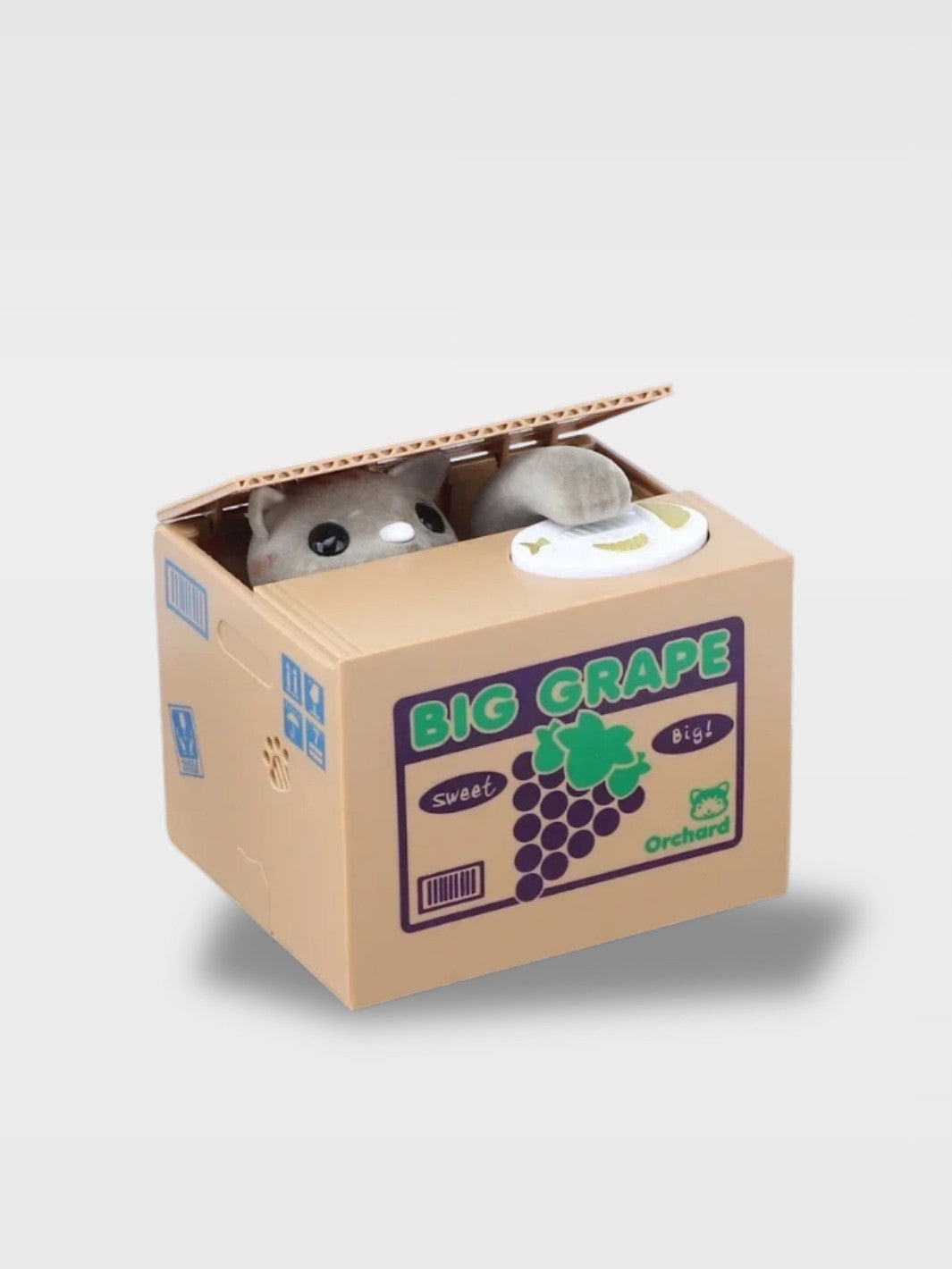 Tirelire Attrape Pièces Animaux<br>Les Malins Collectionneurs