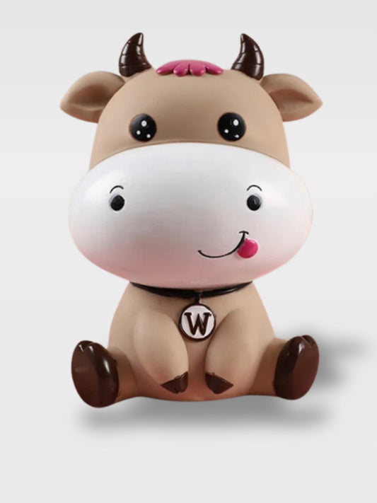 Tirelire Vache Colorée <br>La Joyeuse Gardienne Des Sous