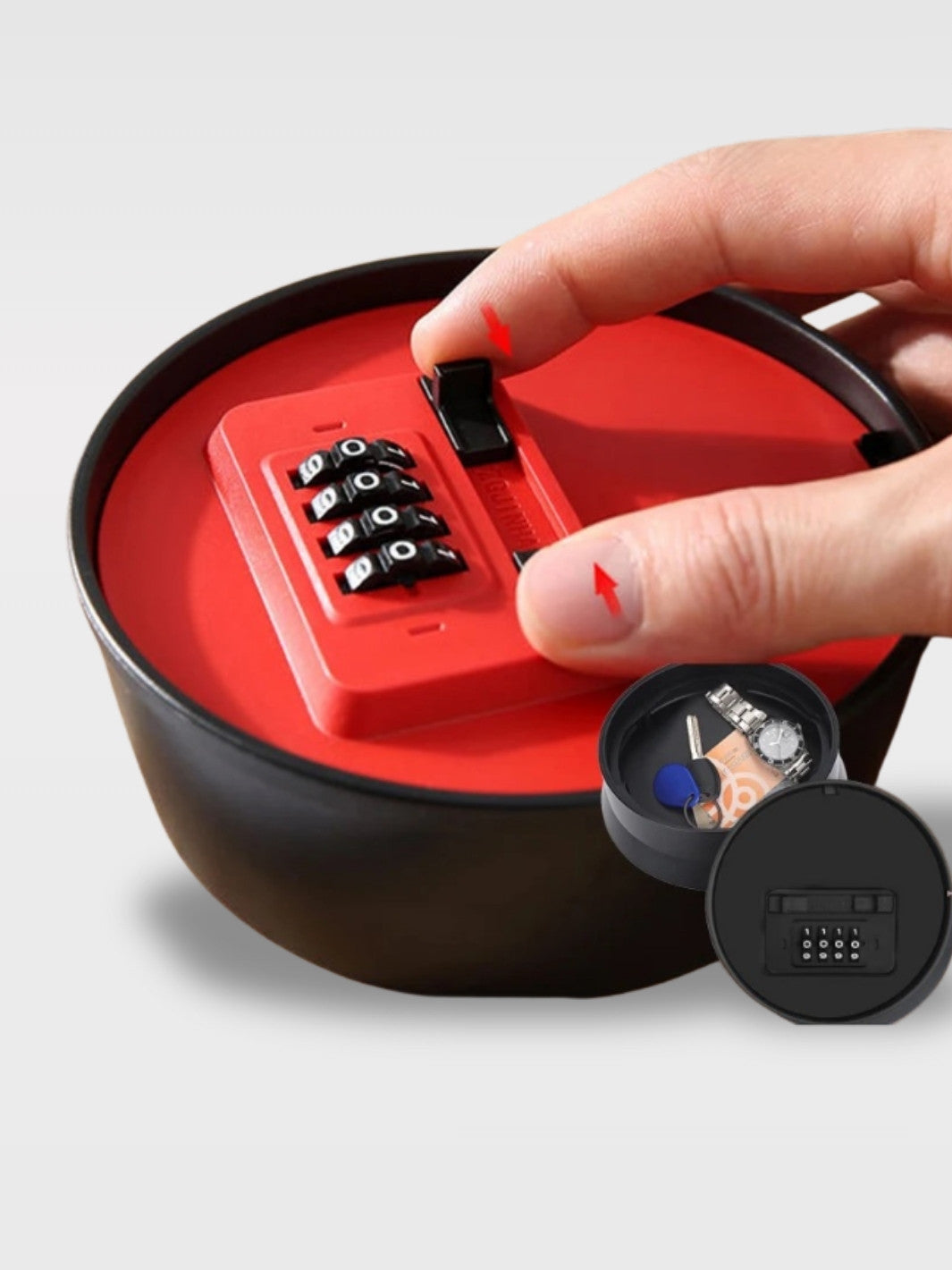 Boîte À Mot De Passe Secrète Murale<br>Le Gardien Serein