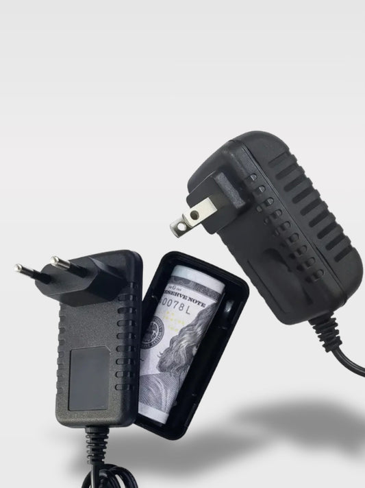 Coffre-Fort Trompe-Œil Câble Chargeur<br>Le Cache-Câble Secret