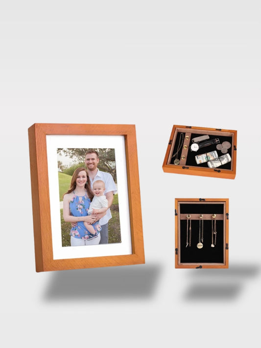 Cadre Photo Cachette Secrète<br>Le Portrait Secret