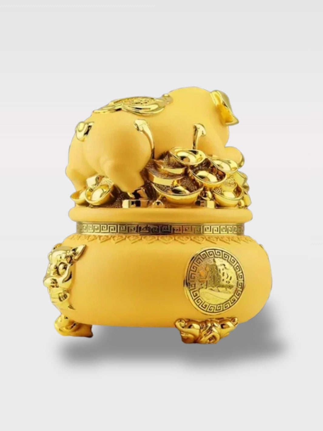 Tirelire Cochon Nouvel An Chinois<br>Le Joyeux Porte-Bonheur