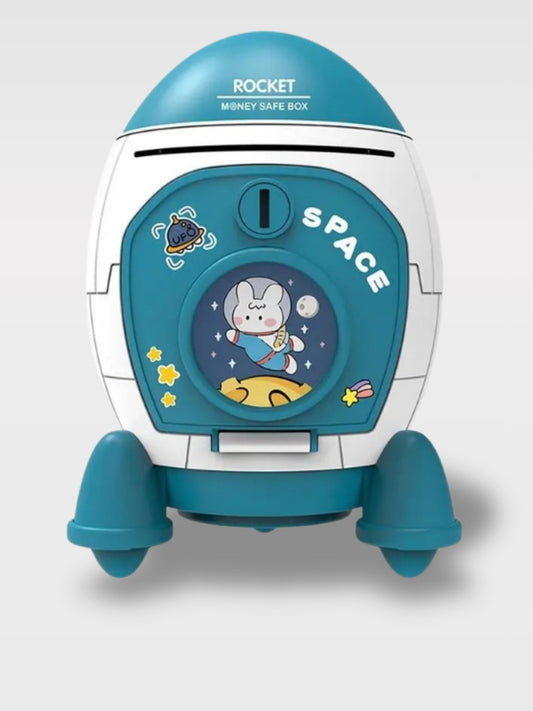 Tirelire Fusée<br>Le Petit Cosmonaute