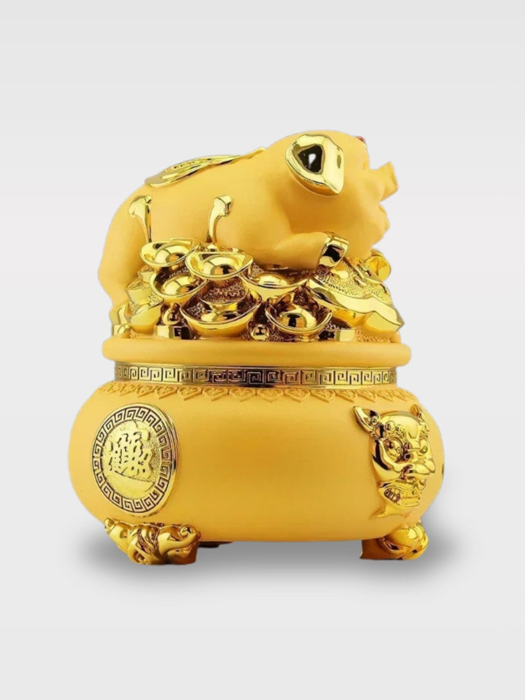 Tirelire Cochon Nouvel An Chinois<br>Le Joyeux Porte-Bonheur