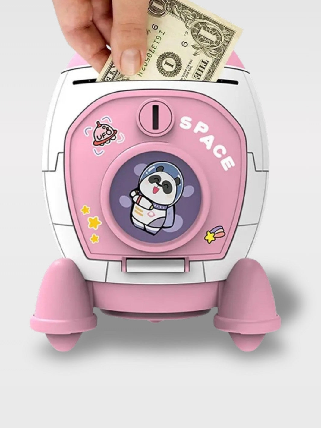 Tirelire Fusée<br>Le Petit Cosmonaute