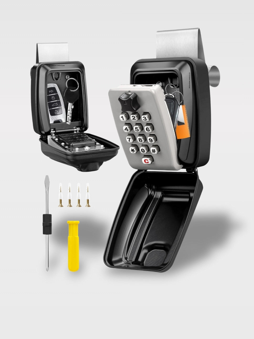 Boîte à clé voiture étanche à code<br>Le Gardien Mobile
