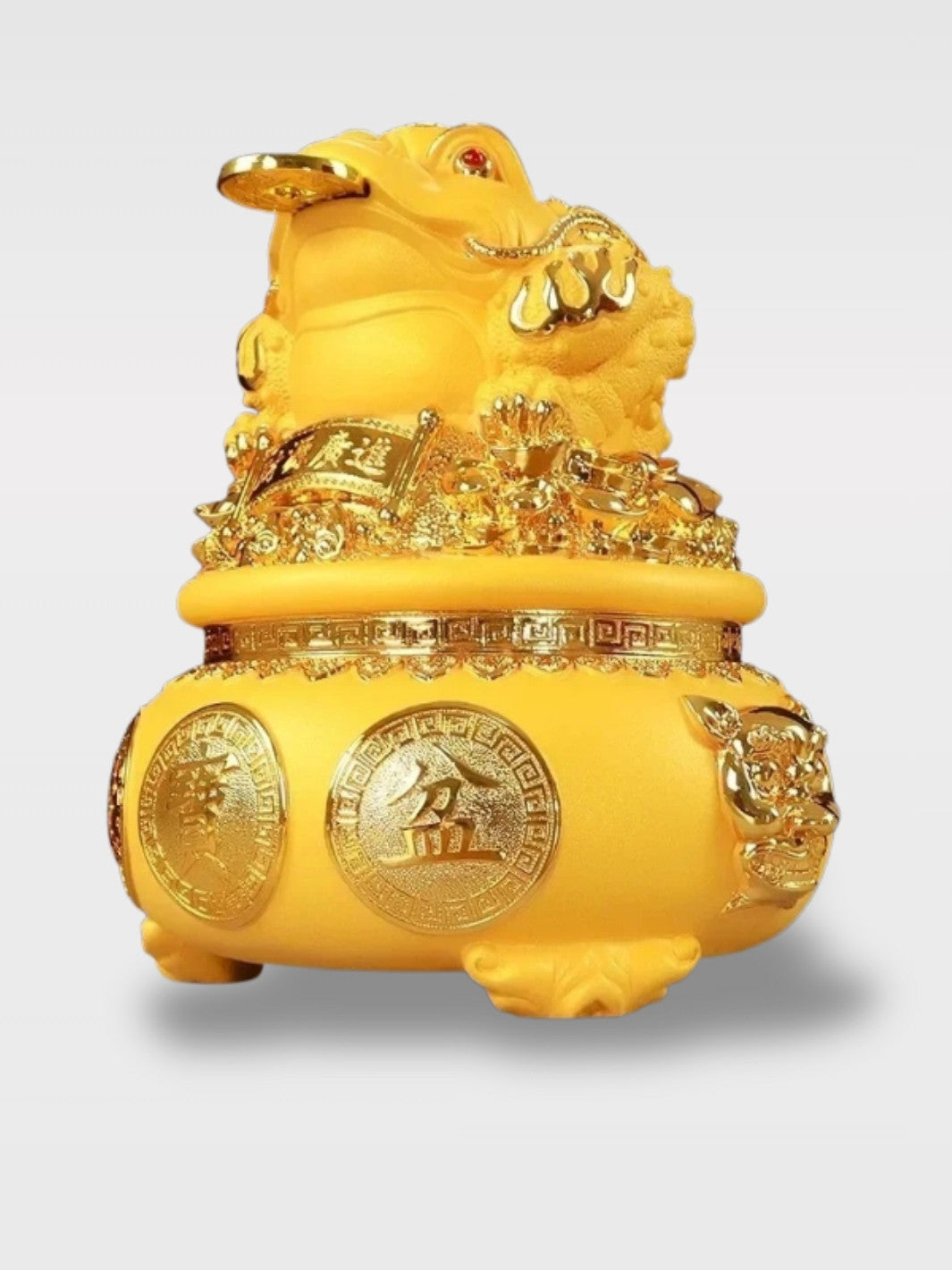 Tirelire Grenouille Grand Format<br>La Protectrice du Bonheur