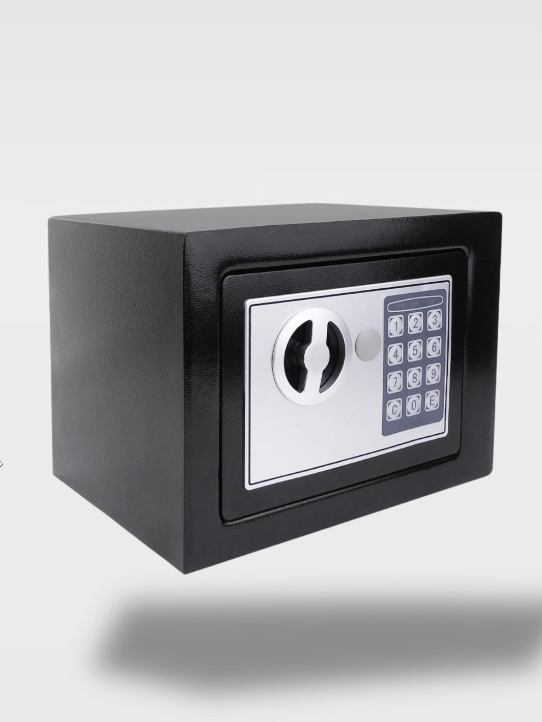 Coffre-Fort Double Serrure 8.5 L En Acier Inoxydable<br>Le Vigile Électronique