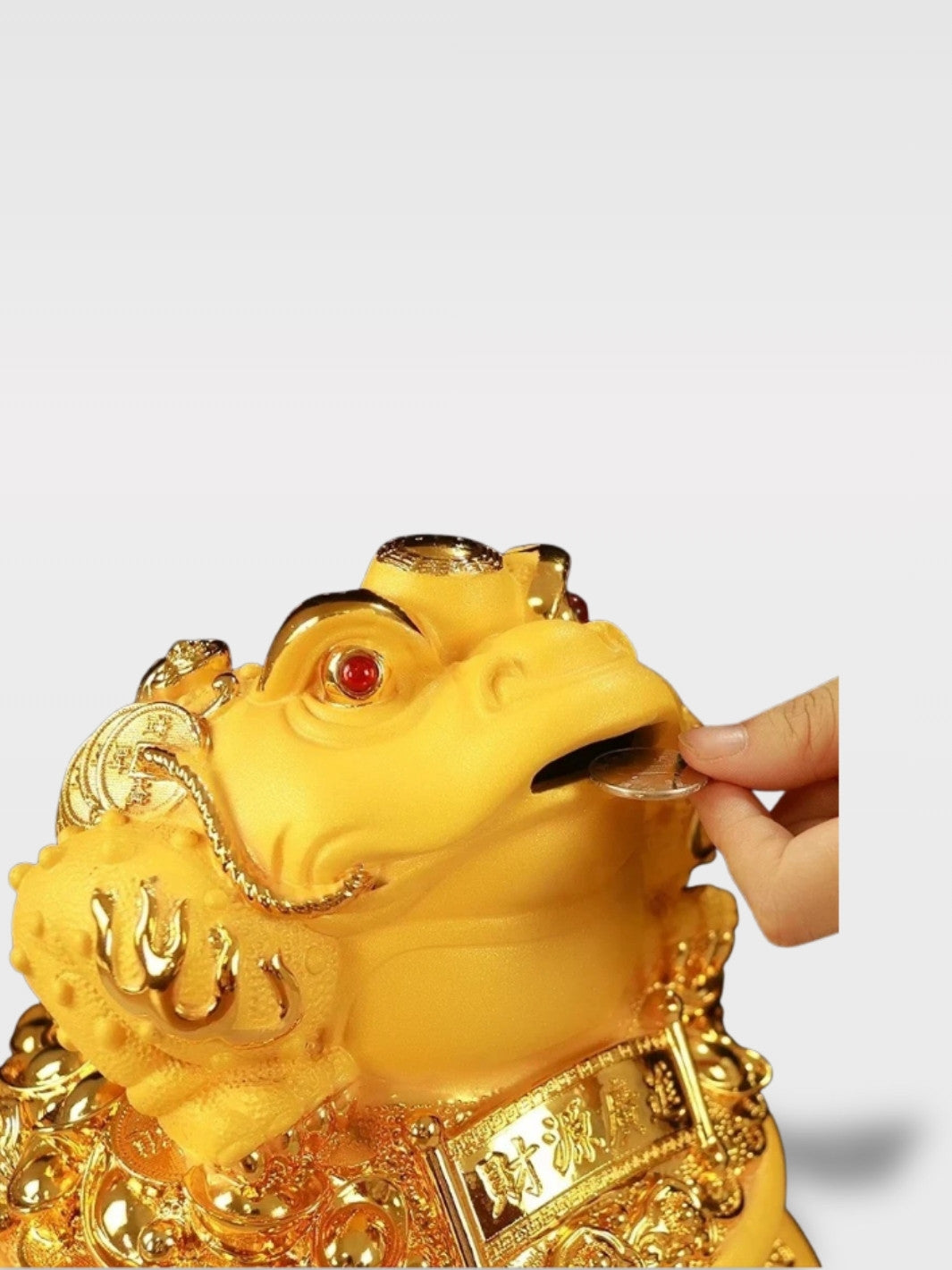 Tirelire Grenouille Grand Format<br>La Protectrice du Bonheur