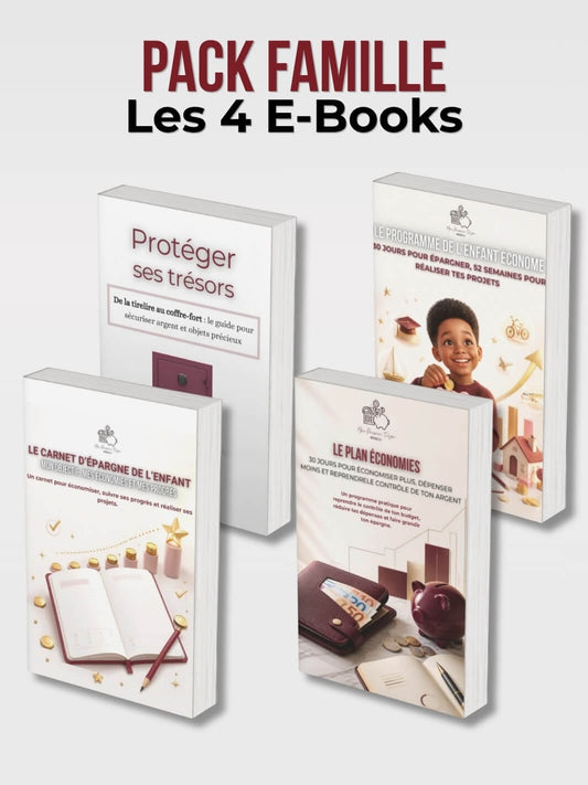 Pack Famille – Les 4 E-Books