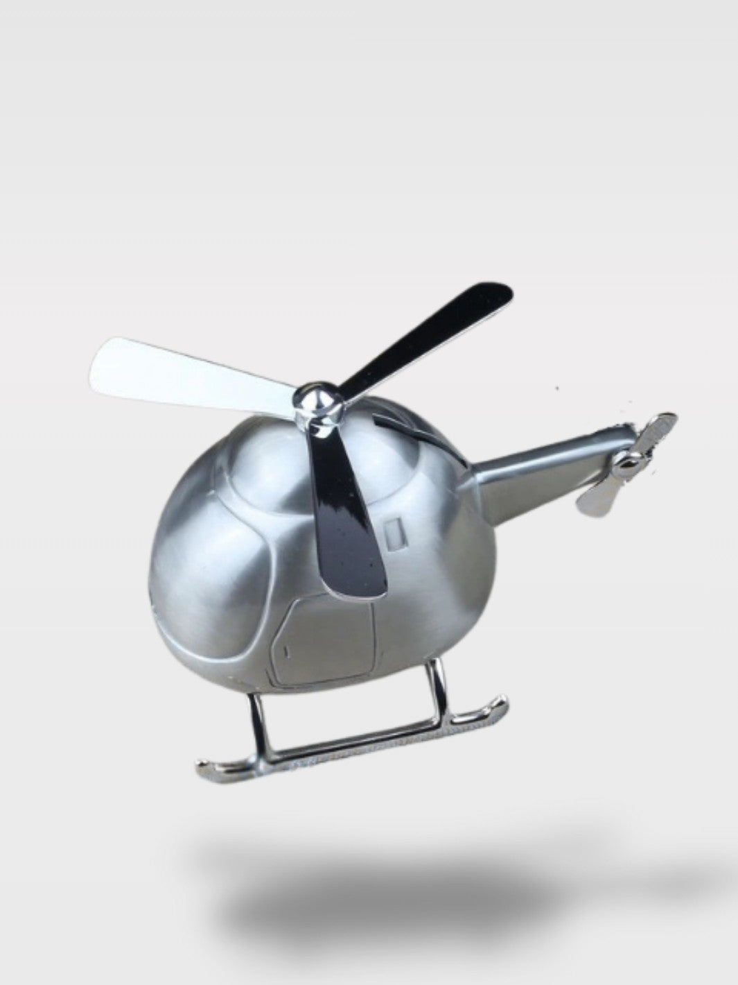Tirelire Hélicoptère En Métal<br>Le Pilote Des Économies
