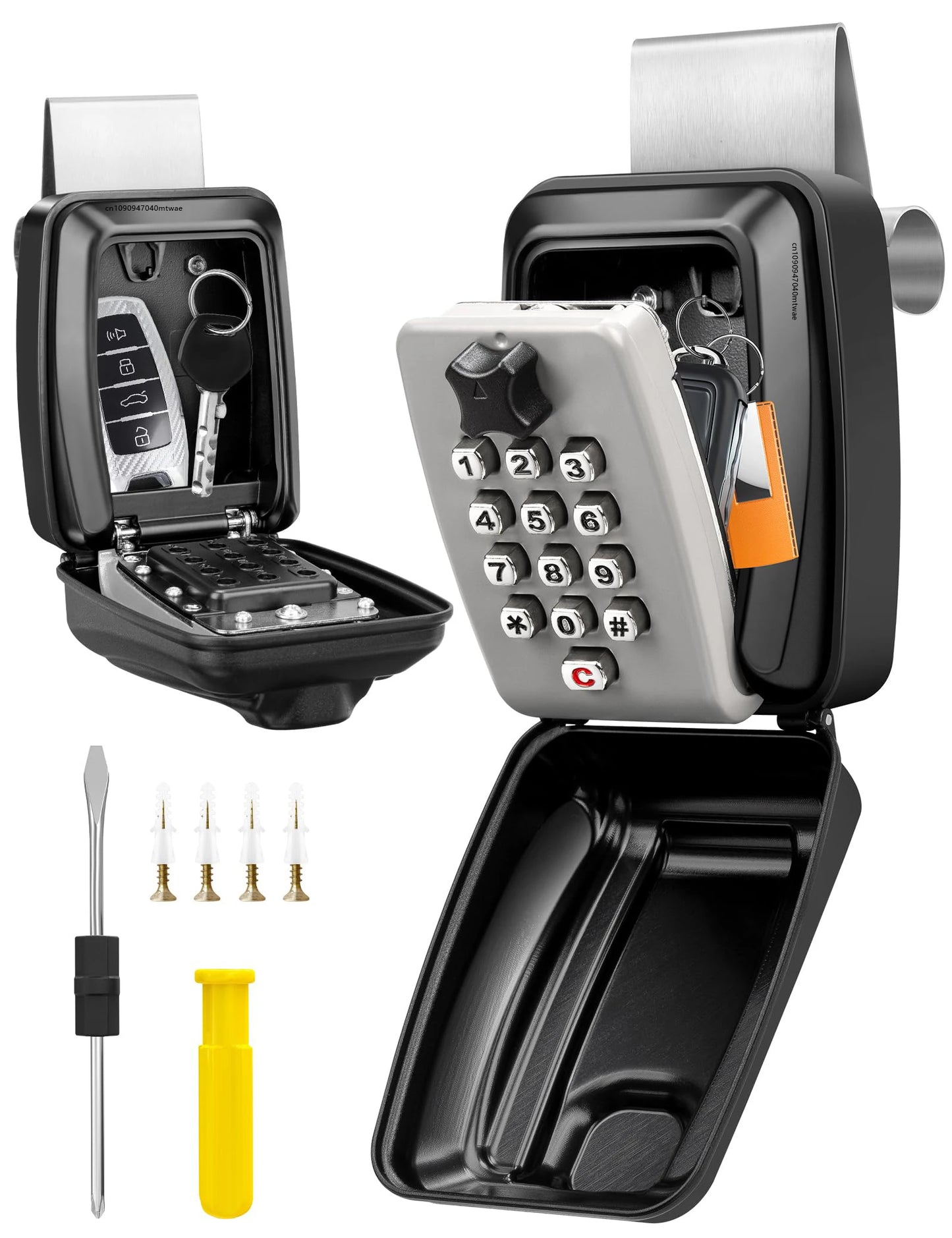 Boîte à clé voiture étanche à code<br>Le Gardien Mobile