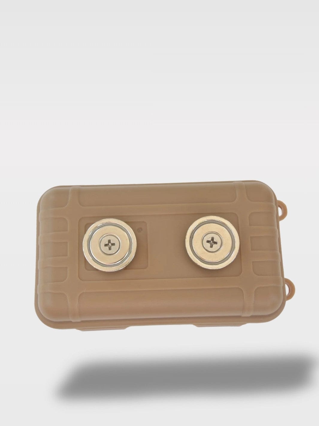 Cache Clé Magnétique Voiture | Sécurité Portable Moka – Marron