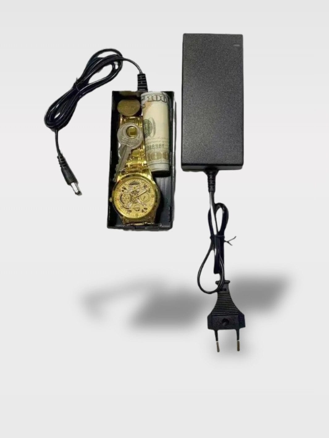 Coffre Cache Prise Noire | Cachette Discrète Nova – Version EU