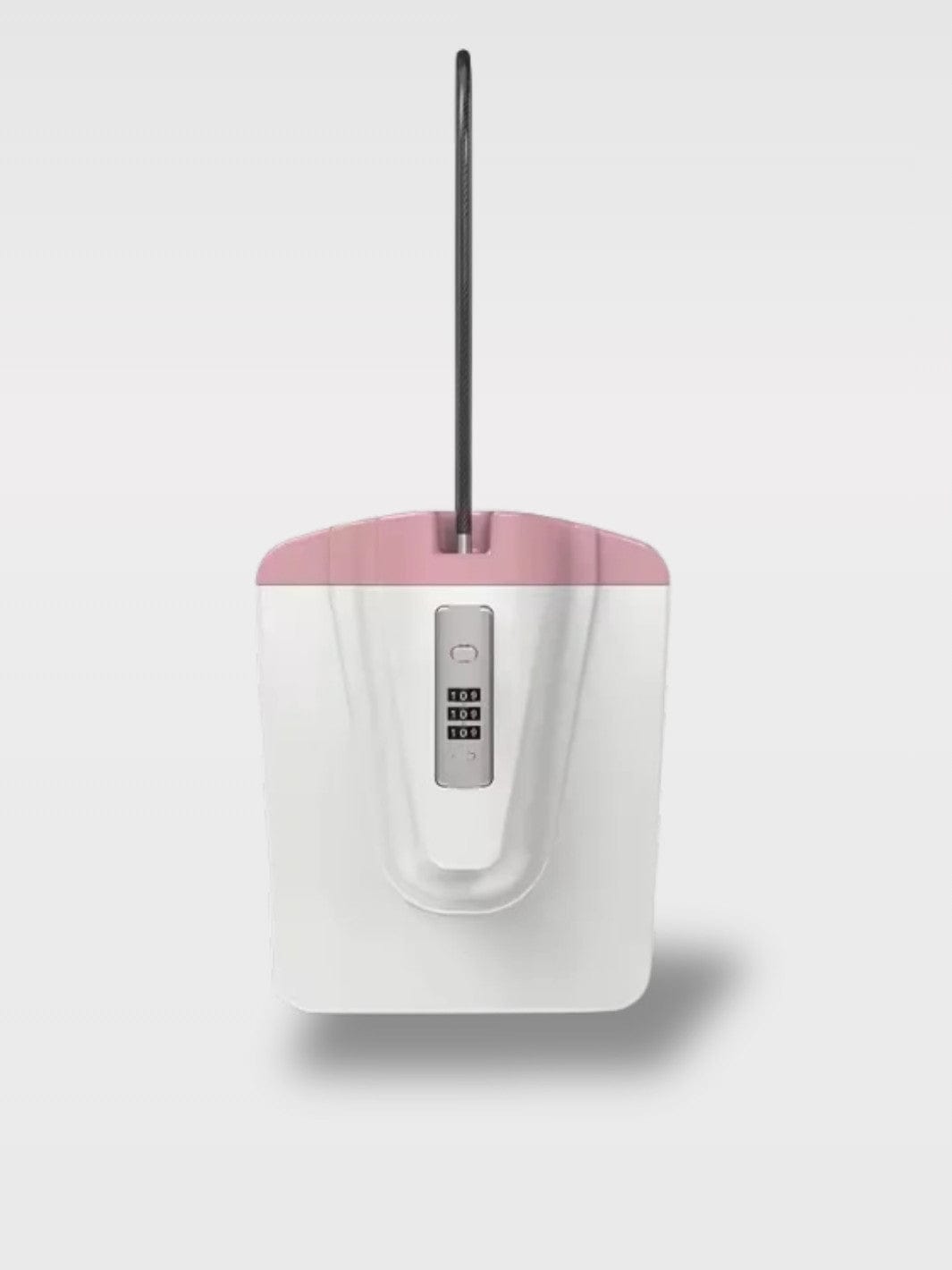 Coffre-Fort Plage à Code en Acier | Sécurité Étanche Coral Sands – Blanc/Rose