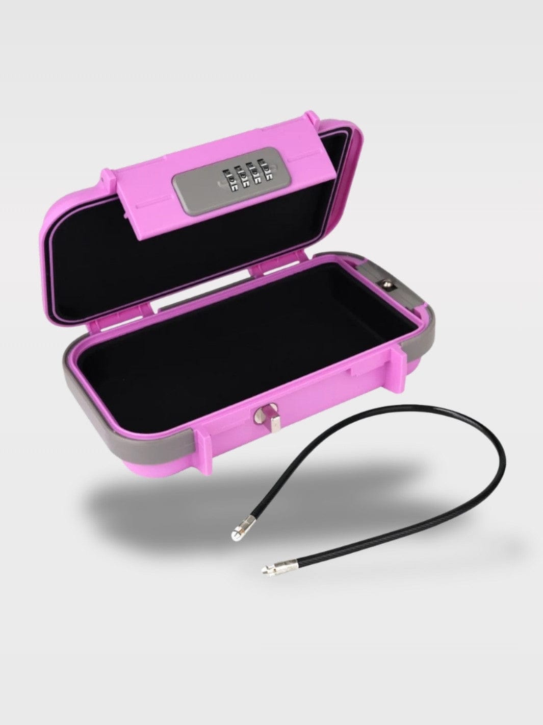 Coffre-Fort Portable Étanche À Code | Robuste Aurore – Rose