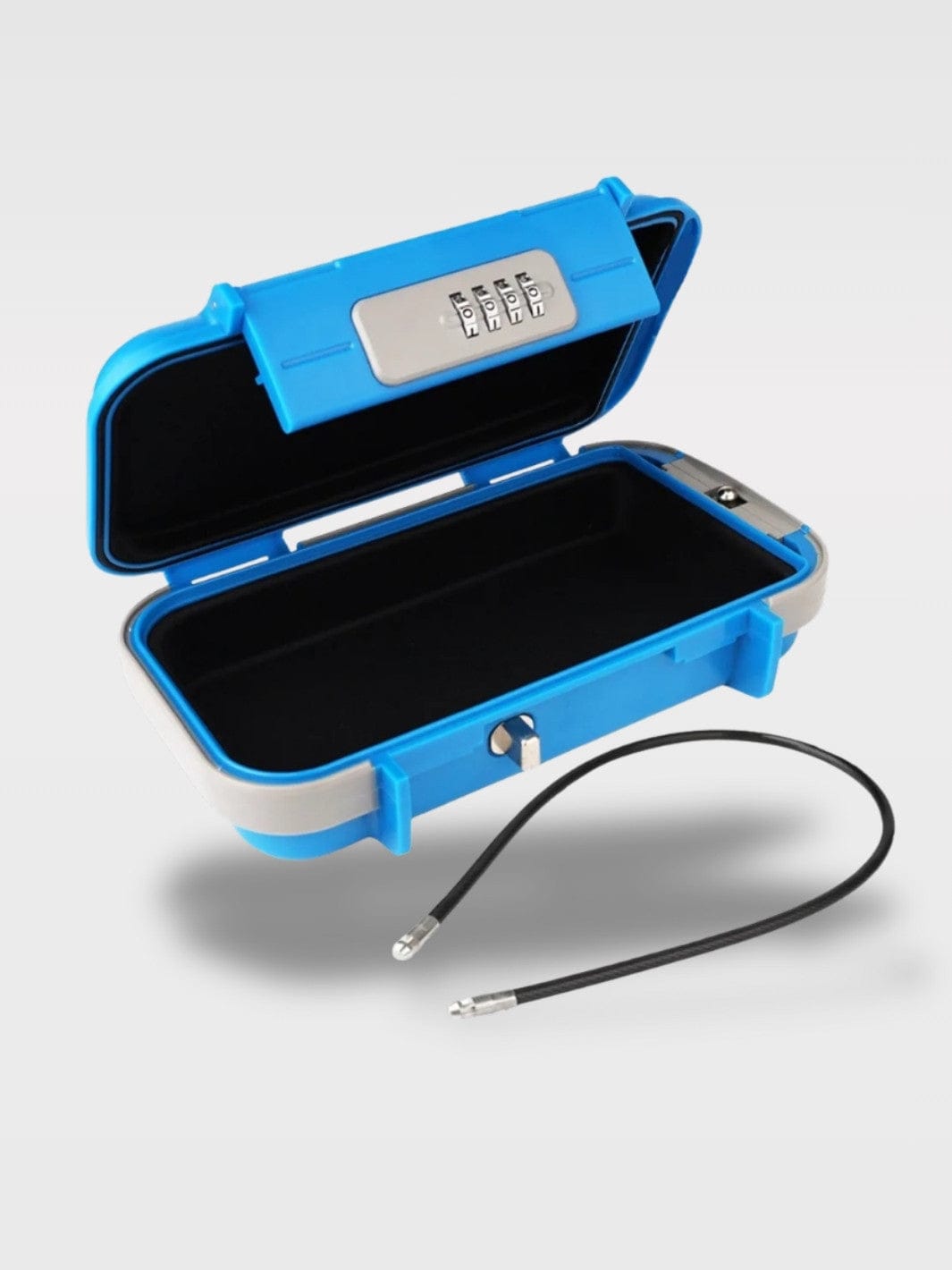 Coffre-Fort Portable Étanche À Code | Robuste Azurys – Bleu