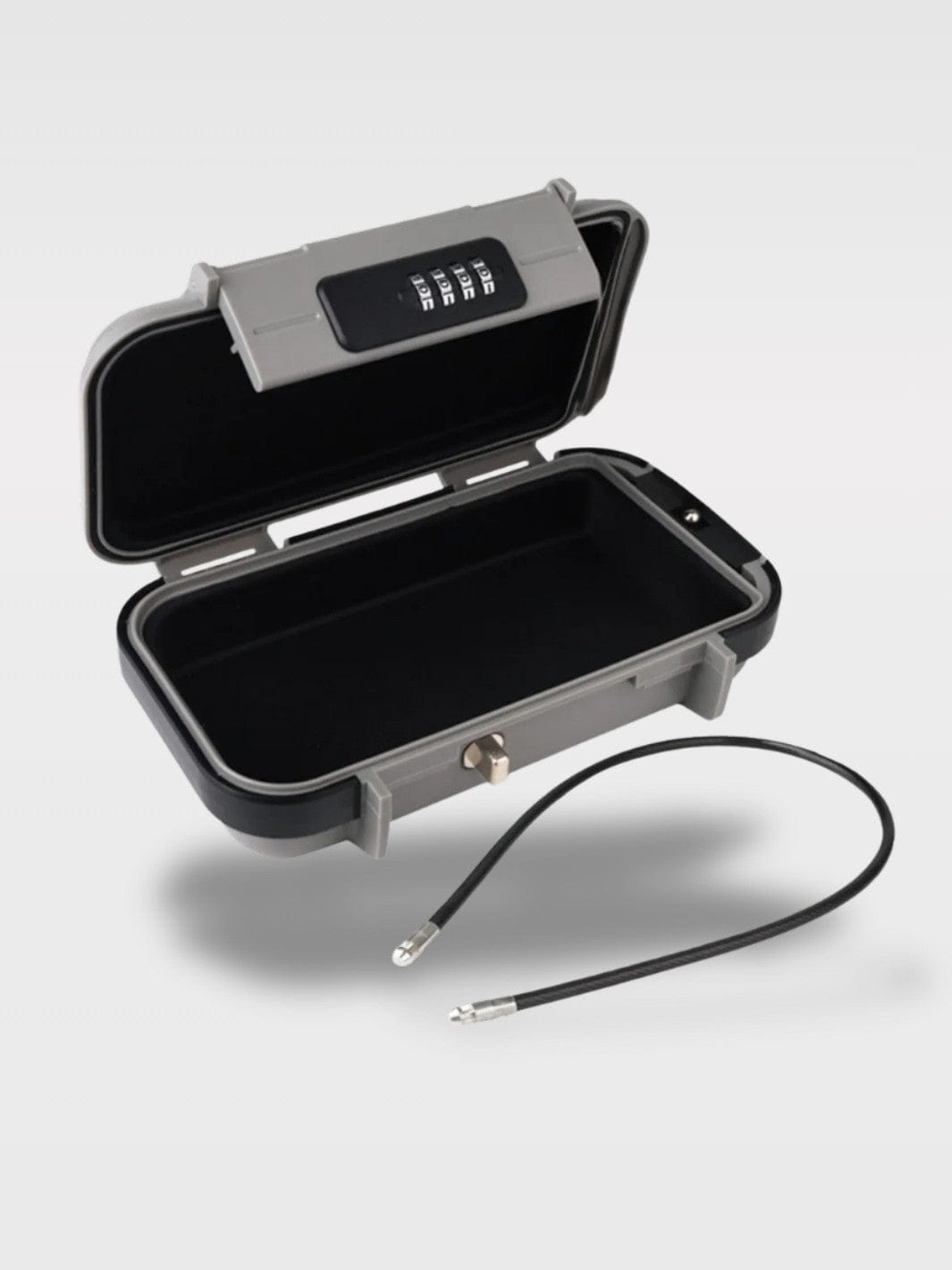 Coffre-Fort Portable Étanche À Code | Robuste Gralys – Gris