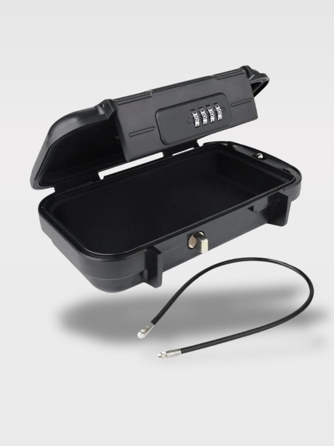 Coffre-Fort Portable Étanche À Code | Robuste Onyx – Noir