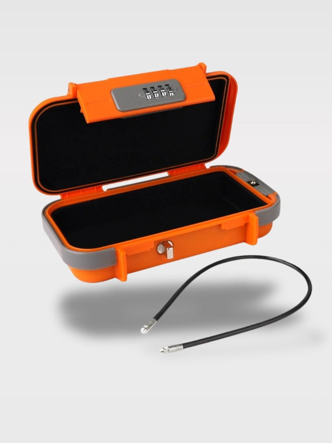 Coffre-Fort Portable Étanche À Code | Robuste Tivor – Orange