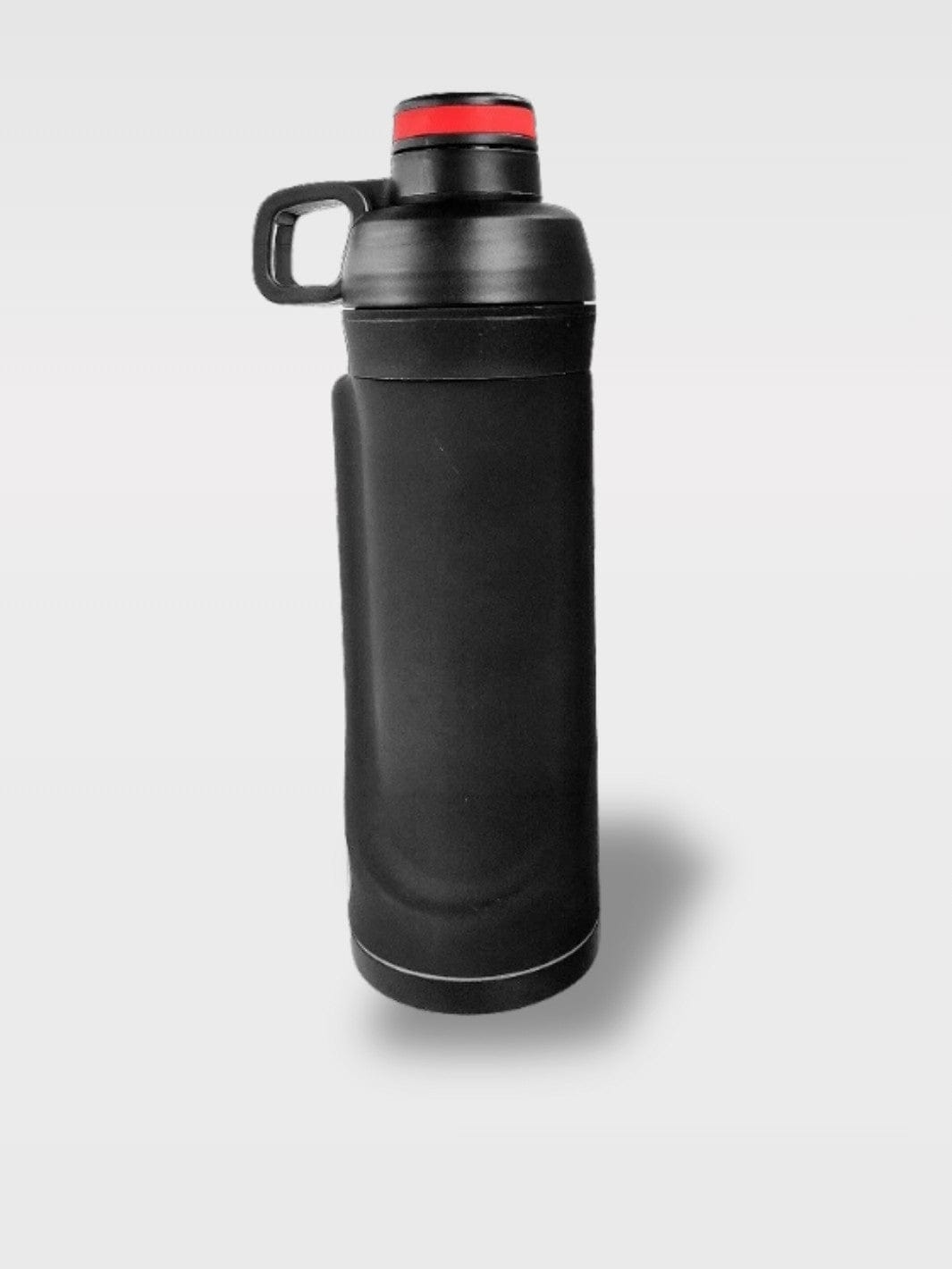 Gourde Trompe-Œil 400 ml | Discrète et Pratique Crimson – Noir/Rouge