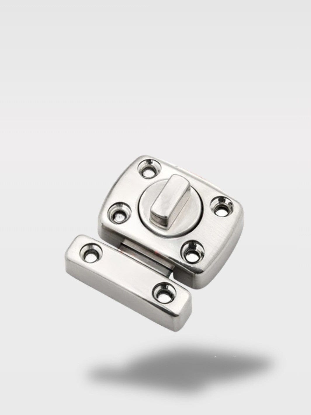 Serrure De Sécurité Pour Porte | Fiable et Robuste Lynx Junior – Argent   4.2 x 4.1 x 1.3 cm
