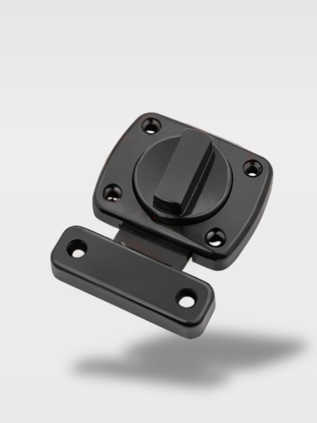 Serrure De Sécurité Pour Porte | Fiable et Robuste Nox Sénior – Noir   7.5 x 6.45 x 1.25 cm
