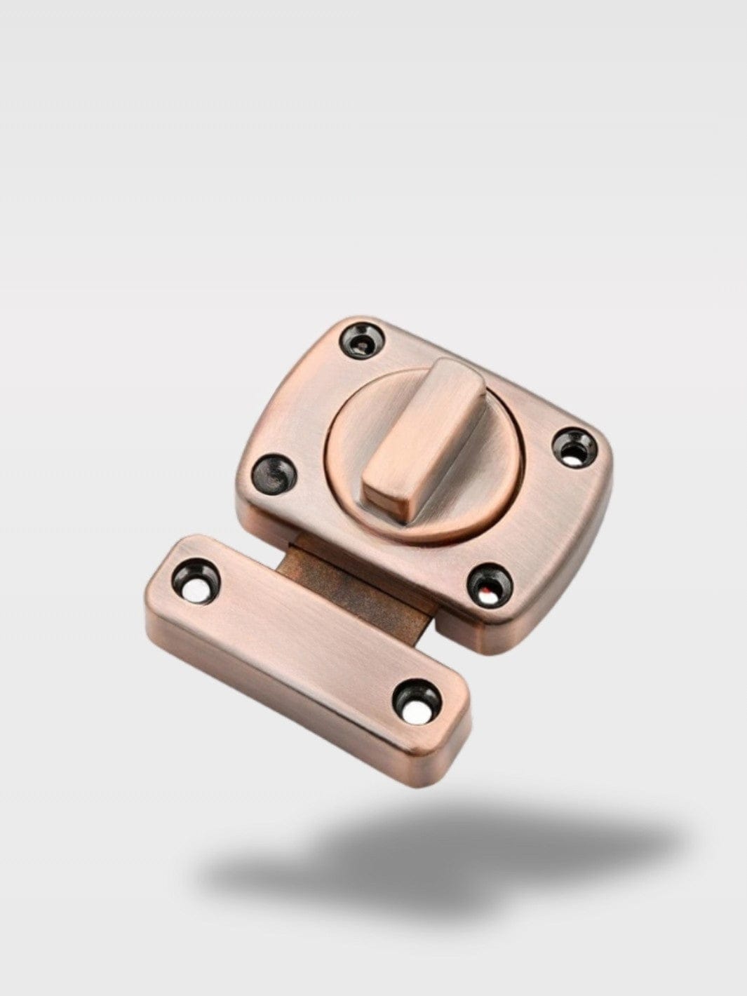 Serrure De Sécurité Pour Porte | Fiable et Robuste Vulcain – Bronze   5.6 x 5.3 x 1.2 cm