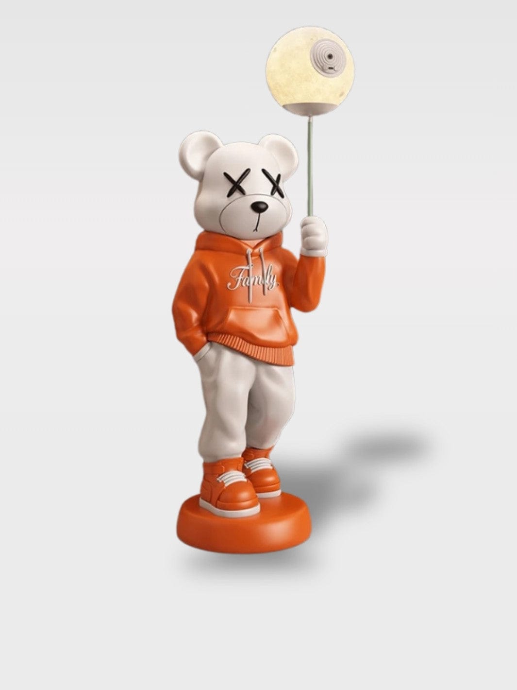 Statue Grande Tirelire Ours Avec Lumière | Décoration Élégante