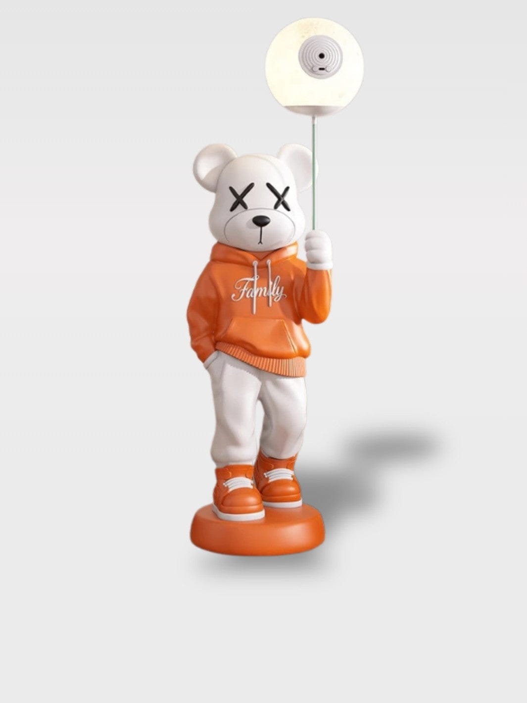 Statue Grande Tirelire Ours Avec Lumière | Décoration Élégante