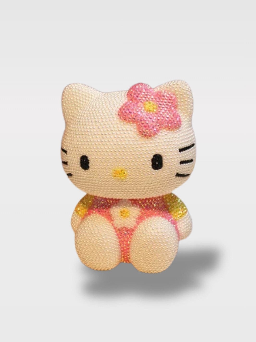 Tirelire à Personnaliser Chat Kawaii | Pour Enfants Kona – Blanc/Rose clair