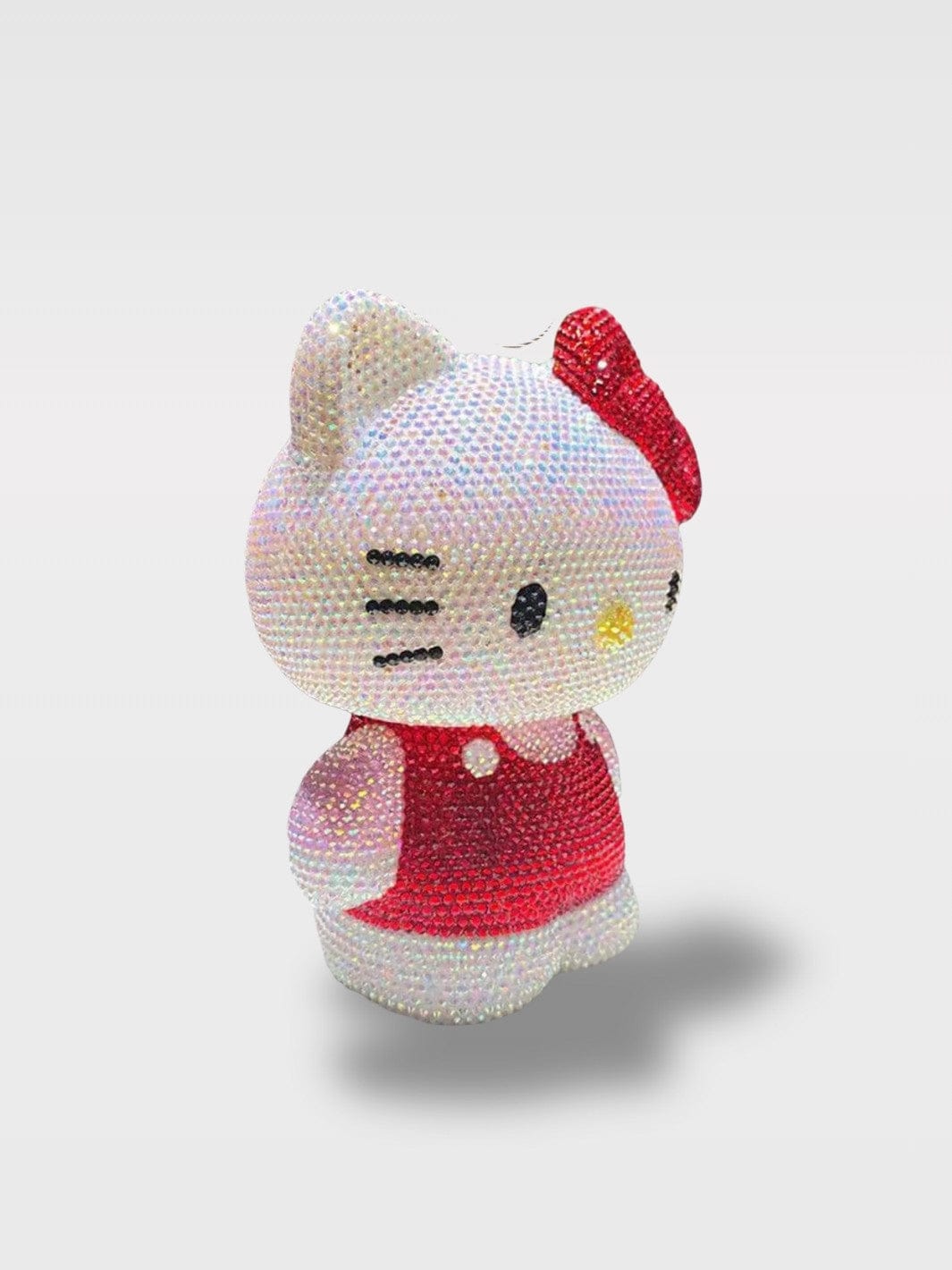 Tirelire à Personnaliser Chat Kawaii | Pour Enfants Tiki – Rouge/Blanc