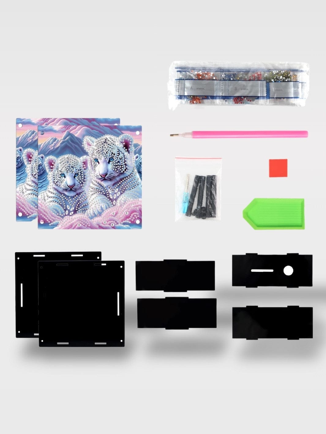 Tirelire à Personnaliser Tigre Blanc | Pour Enfants