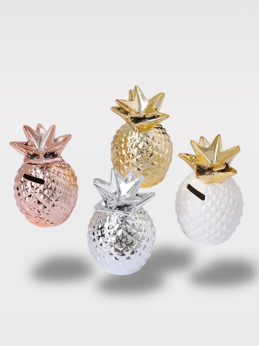 Tirelire Ananas En Céramique | Fun, Colorée & Décorative