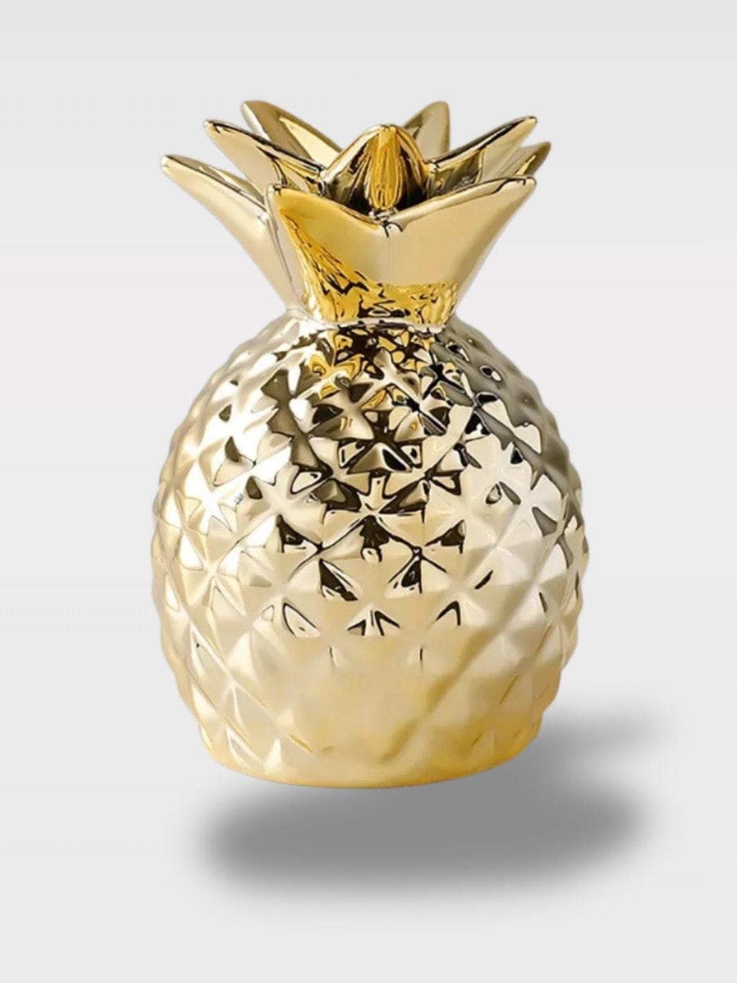 Tirelire Ananas En Céramique | Fun, Colorée & Décorative Le Soleil – Doré