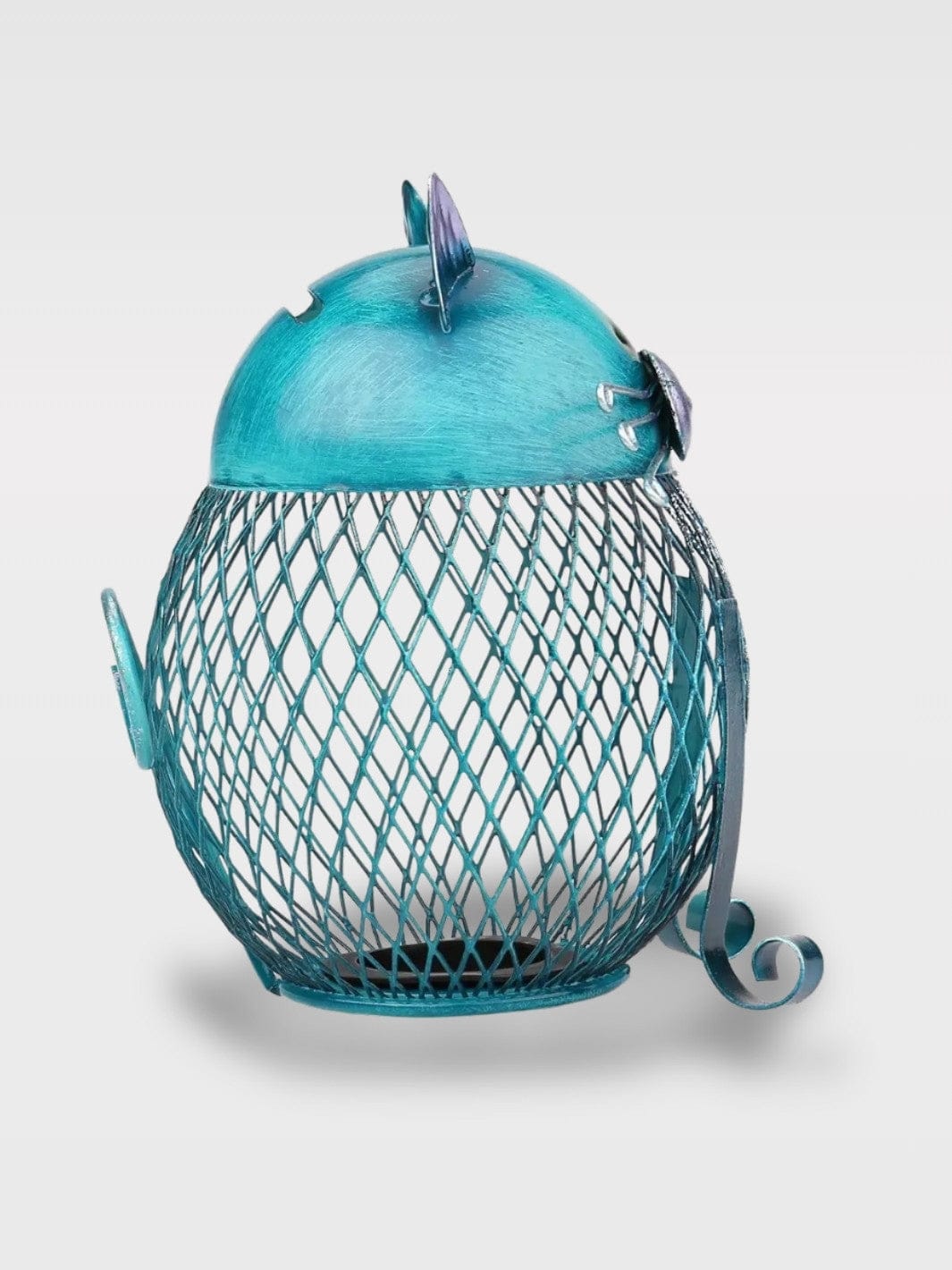 Tirelire Animaux Transparent En Métal | Design Ajouré