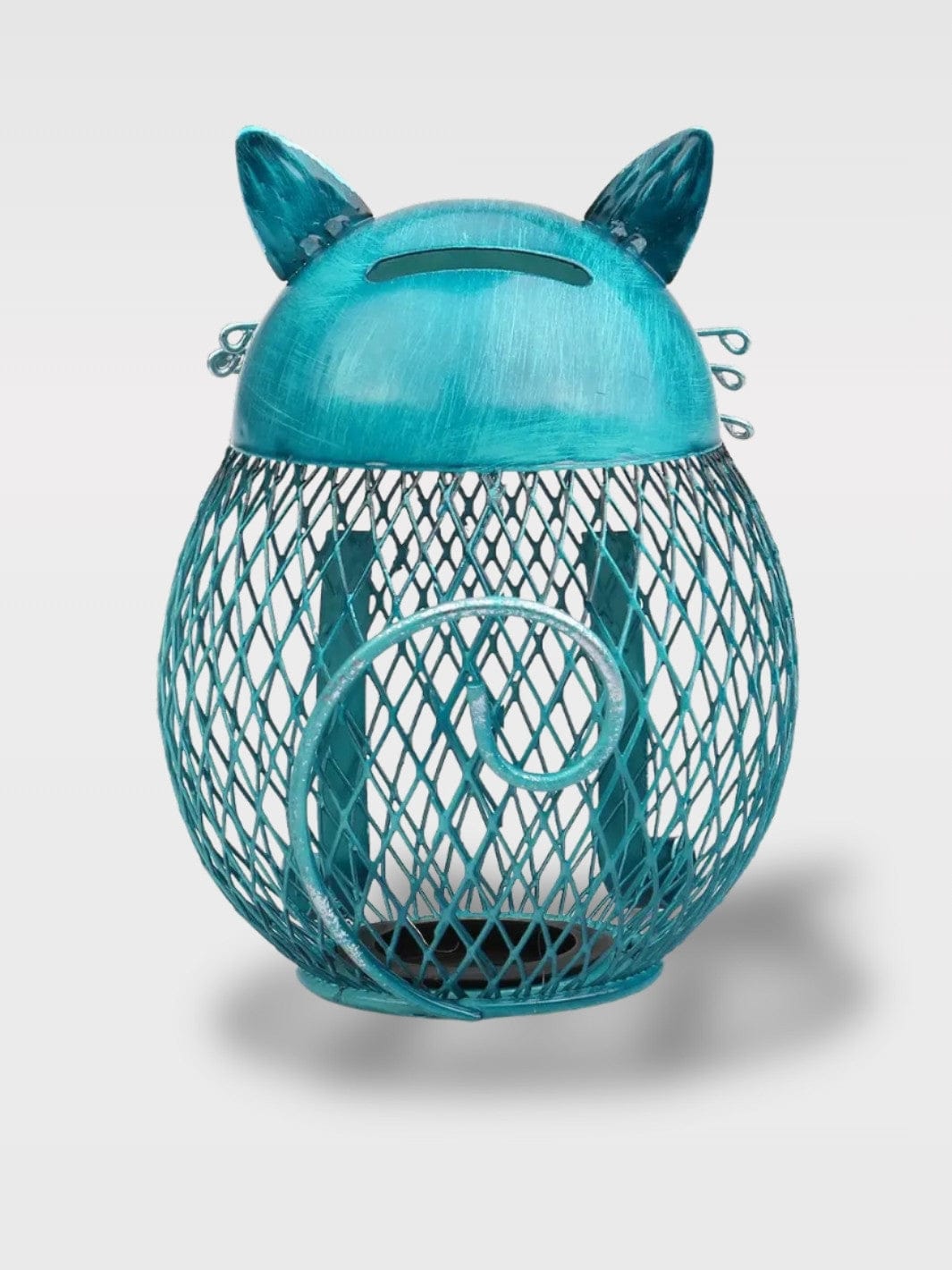 Tirelire Animaux Transparent En Métal | Design Ajouré