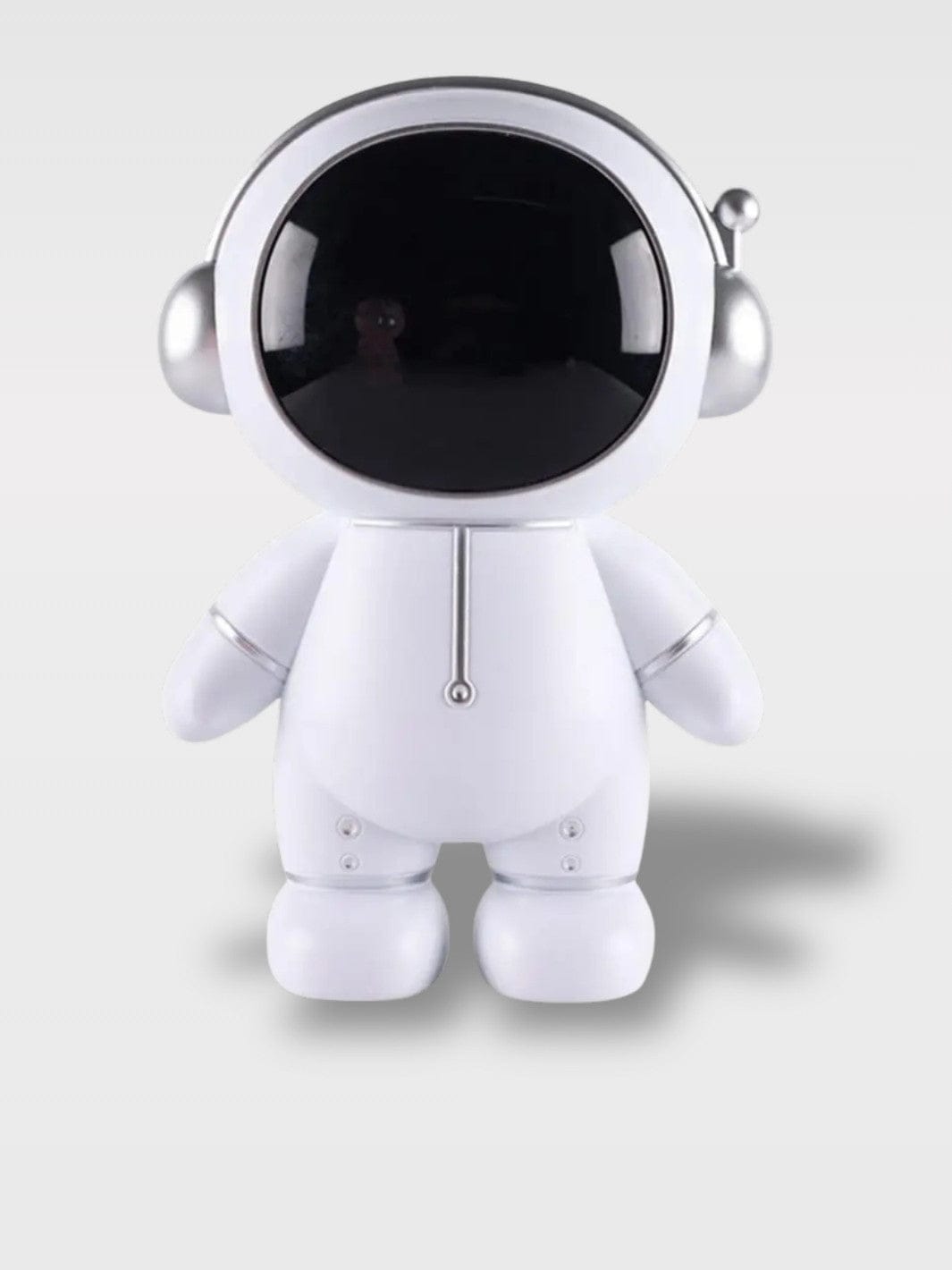 Tirelire Astronaute Veilleuse | Décoration Lumineuse Donald  –  Blanc/Gris