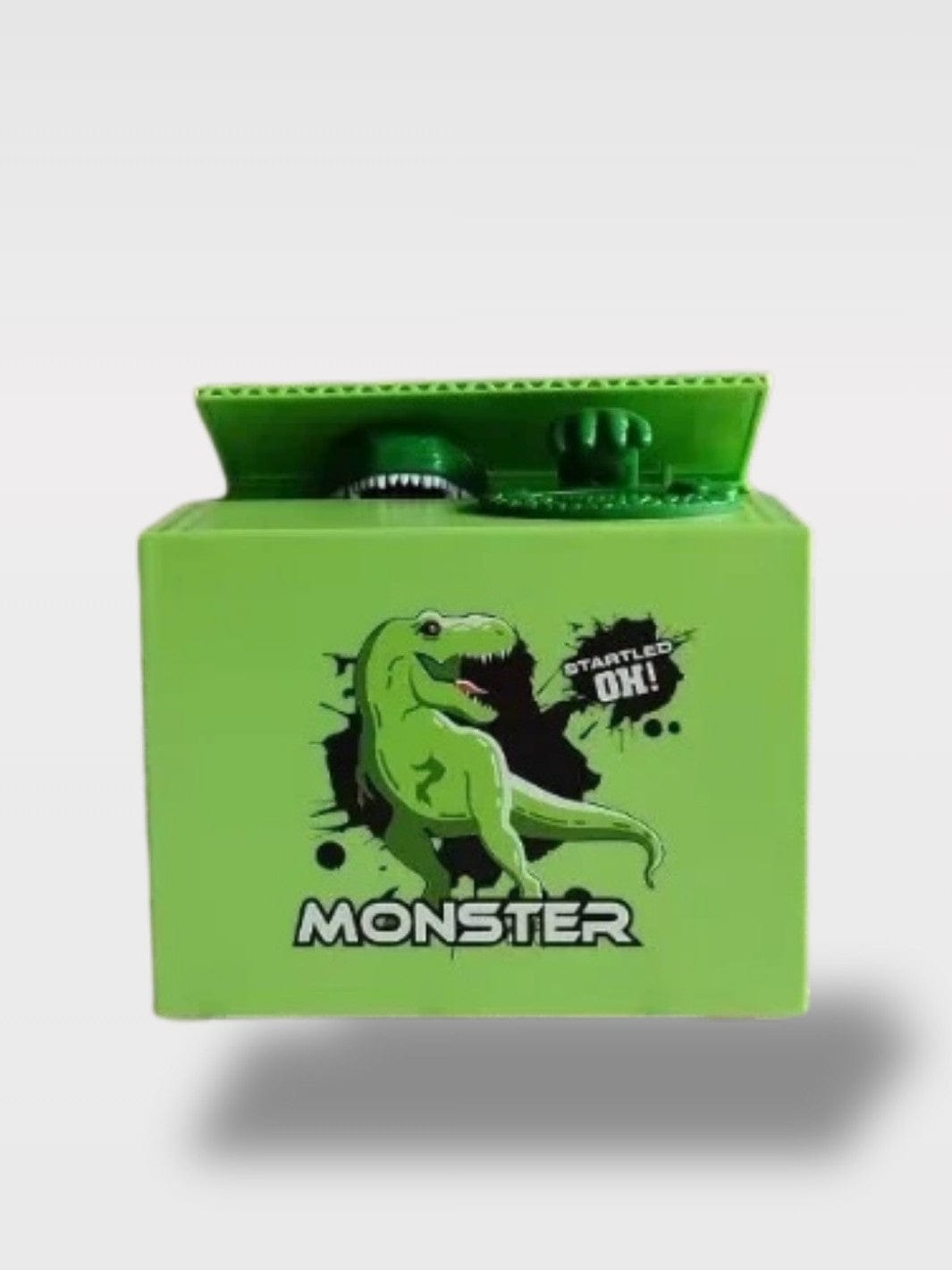 Tirelire Attrape Pièces Animaux | Tirelire Électronique Rex Tonnerre – Dinosaure Vert