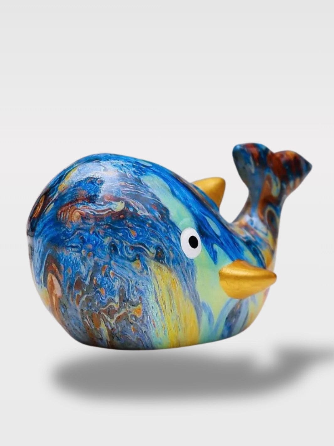 Tirelire Baleine En Céramique | Touche Colorée Océane Willy – Bleu