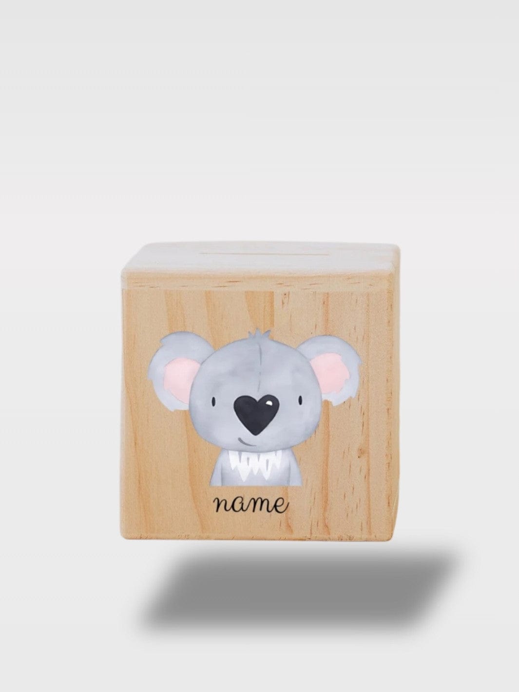 Tirelire Baptême Animaux Avec Nom | Cadeau Personnalisé Koko le Koala 🐨