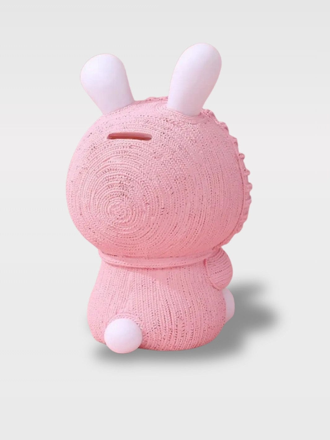 Tirelire Bébé Fille Lapin | Cadeau Naissance Doux