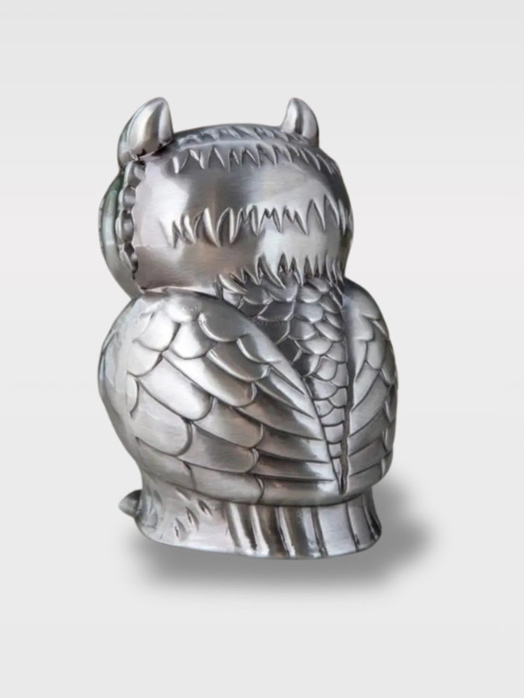 Tirelire Bébé Hibou En Métal | Déco Originale