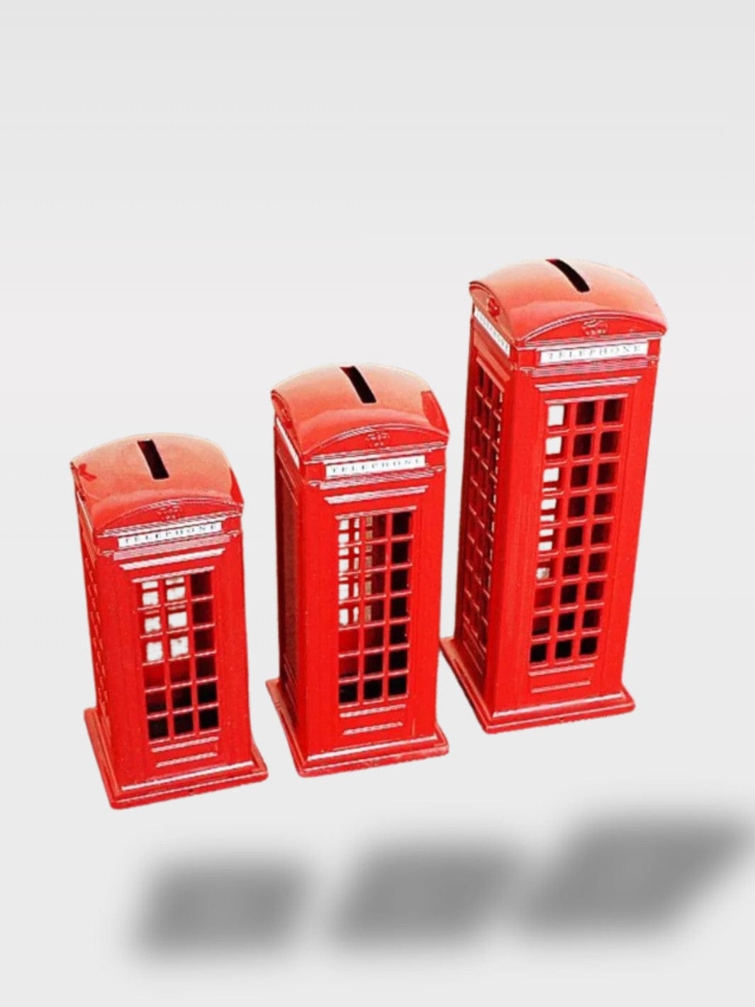 Tirelire Cabine Téléphonique Anglaise Rouge | Souvenir Unique