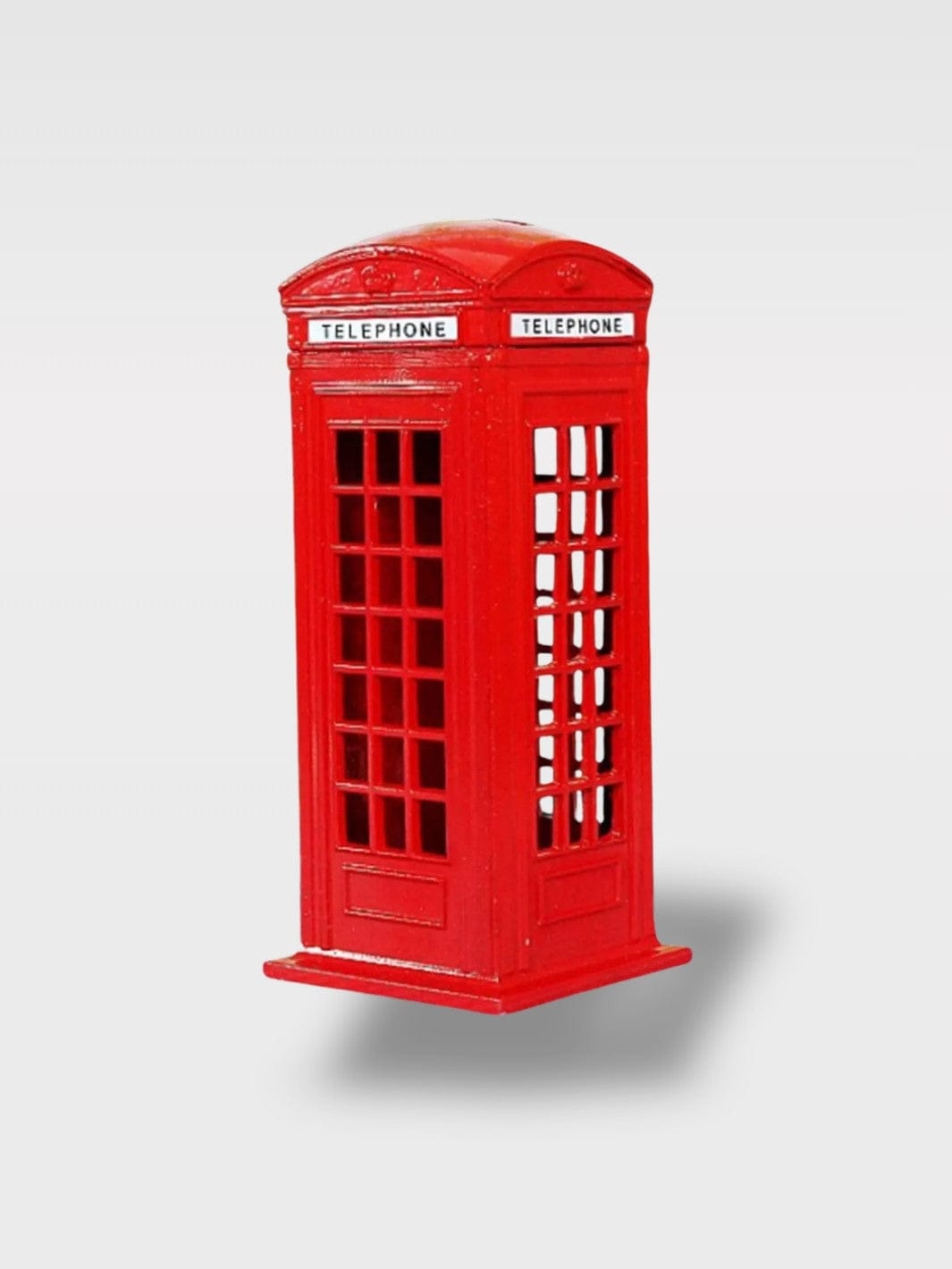 Tirelire Cabine Téléphonique Anglaise Rouge | Souvenir Unique Le Big Ben – 15 x 6 cm