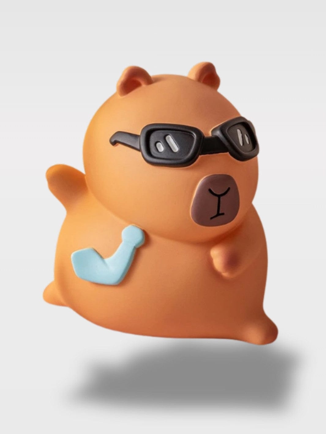 Tirelire Capybara | Complice Rigolo Patachou Sénior – Capybara + Lunette 18 x 17 x 20 cm
